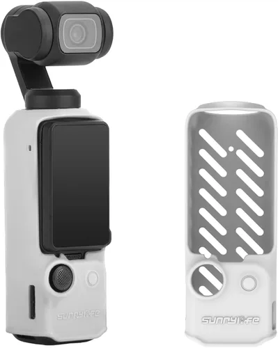 Miniatura 9 de Funda protectora para DJI Osmo Pocket 3, Funda de silicona Bolsillo 3 Funda de cámara Protector de piel (negro)