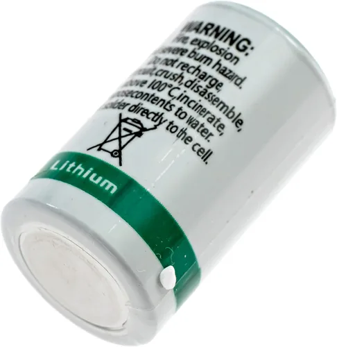 Miniatura 2 de Saft LS14250 3.6V 1/2AA batería de litio, 3.6 voltios 1200mAh, GE Simon XT