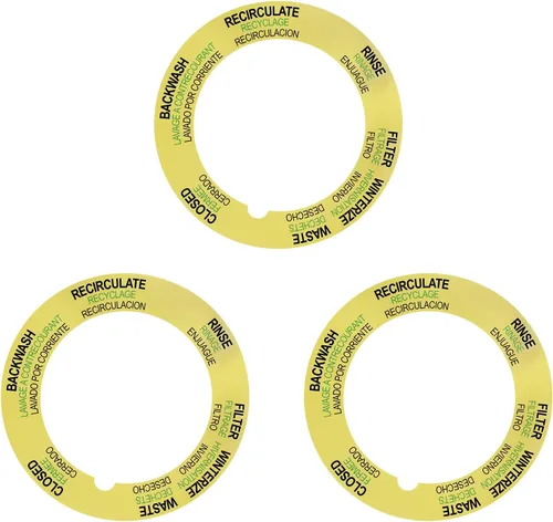 JIOTAR Etiqueta de repuesto para válvula de filtro de arena Pentair 272599, válvula multipuerto Pentair Tagelus filtro de arena para piscina y spa,