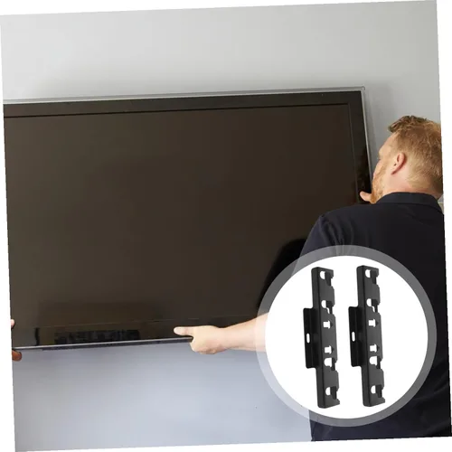 Miniatura 8 de SEWACC 5 juegos de soporte de pared resistente para monitores de pantalla plana construcción con soporte estable, montaje de pared de pantalla