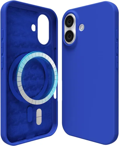 Miniatura 58 de oakxco Funda de silicona para iPhone 12 Pro Max, magnética, compatible con carga inalámbrica Magsafe, cubierta protectora de goma suave y delgada