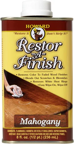 Miniatura 10 de Howard - Restor-A-Finish: Restaura tus acabados de madera de roble oscuro. Repara arañazos, elimina manchas, anillos de calor o agua y más. Seguro