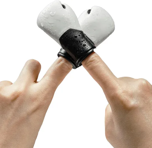 Miniatura 10 de Guantes de Boxeo Marionetas de Dedo Mini, ¡Noquea Tu Estrés! Cosas Raras Regalos Blanco Elefante al Azar, Oro - 2 Piezas