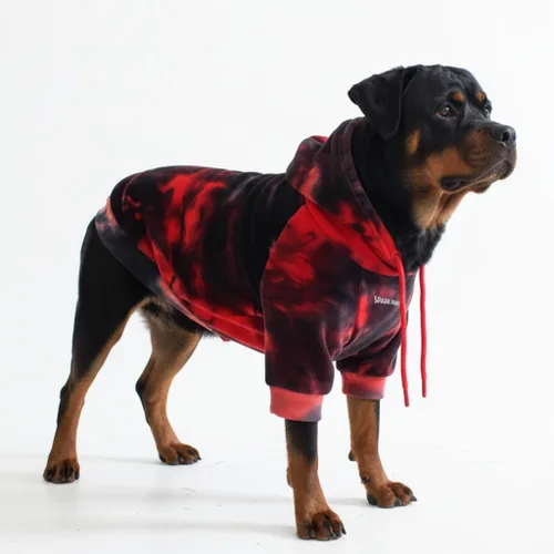 Miniatura 52 de Spark Paws Sudadera con capucha para perro, suéter de primera calidad para perros pequeños, medianos y grandes Trajes cálidos para bulldogs