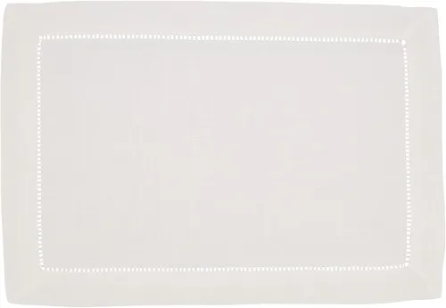 Miniatura 46 de SARO LIFESTYLE Servilleta de cóctel con borde cosido (juego de 12), negro, 6"x6
