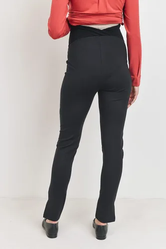Miniatura 4 de LaClef Pantalones de maternidad elásticos sobre el vientre para mujer