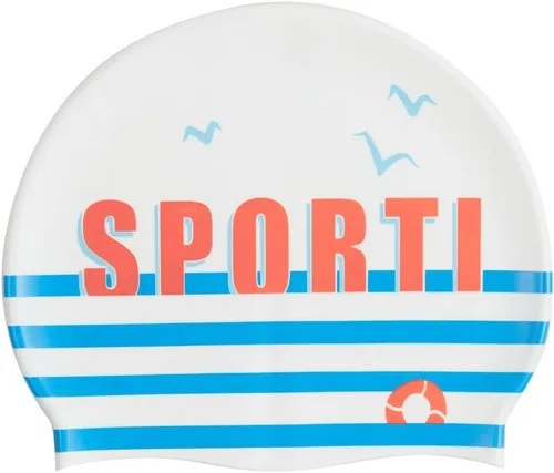 Miniatura 8 de Sporti Gorra de Natación de Silicona de Edición Limitada para Adultos con Dimensión Altura 7.6" - Apertura 7.5", Gorra de Natación Variedad