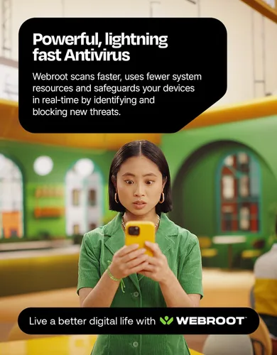 Miniatura 2 de Webroot Seguridad de Internet completa Software antivirus 2023 5 dispositivos Descarga de 2 años para PC/Mac/Chromebook/Android/IOS +