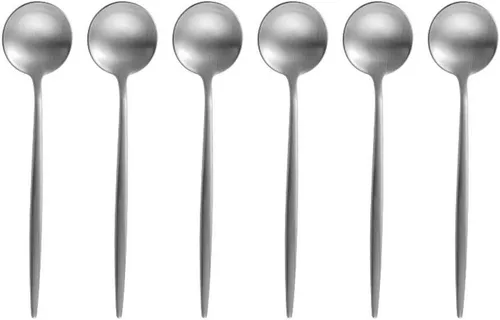 Miniatura 6 de Juego de cuchillos de mantequilla de acero inoxidable 18/10, cubiertos delgados para cocina, hotel, restaurante, boda, fiesta, acabado mate, apto