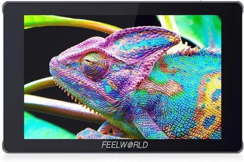 FEELWORLD F7 PRO 7 pulgadas 3D LUT pantalla táctil DSLR Cámara Director de campo AC Monitor F970 Potencia externa y