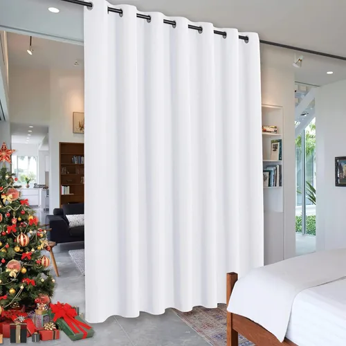 RYB HOME - Cortinas extralargas para bloquear luz, insonorización, privacidad, cine en casa, oficina, fondo, comedor, sala de estar, puerta patio,