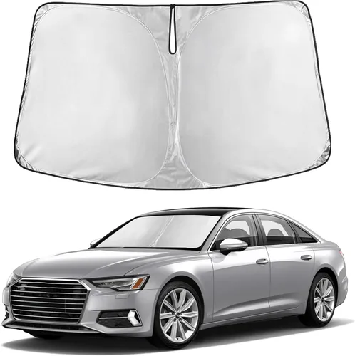 Miniatura 262 de Econour Parasol para parabrisas compatible con Honda Civic 2016-2021, protector de parasol plegable para ventana, bloquea los rayos UV y mantiene tu