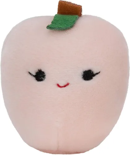 Miniatura 4 de Squishville de Squishmallows Mini Plush Fruit Squad, seis peluches suaves de 2 pulgadas, frutas irresistiblemente coloridas, mini melocotón, piña