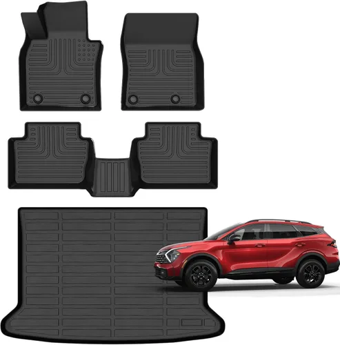 Miniatura 48 de Alfombrillas antideslizantes para automóvil, alfombrillas para todo tipo de clima, accesorios de forro para maletero