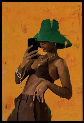 Miniatura 26 de BIGAOYS Lienzo de mitología griega vintage de caza, diosa Artemisa, arte de pared, diosa femenina, arte de pared, caza, diosa, hogar, dormitorio