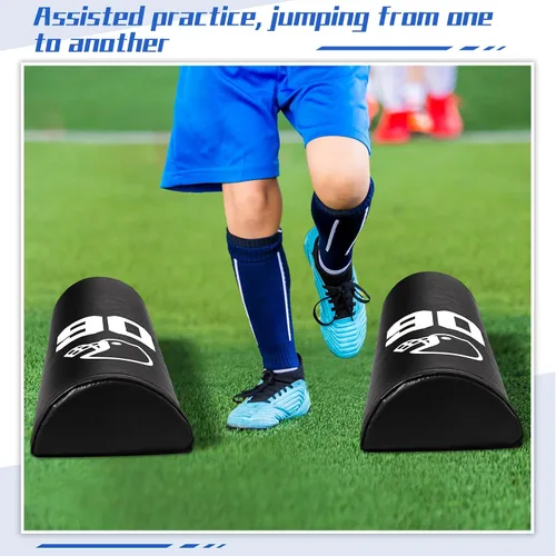 Miniatura 2 de Leyndo 2/4 Pcs Athletic Agility Dummy Step Over Dummy with Heavy Duty Handles Training Dummy Football Equipment for Footwork Drills Sports Training