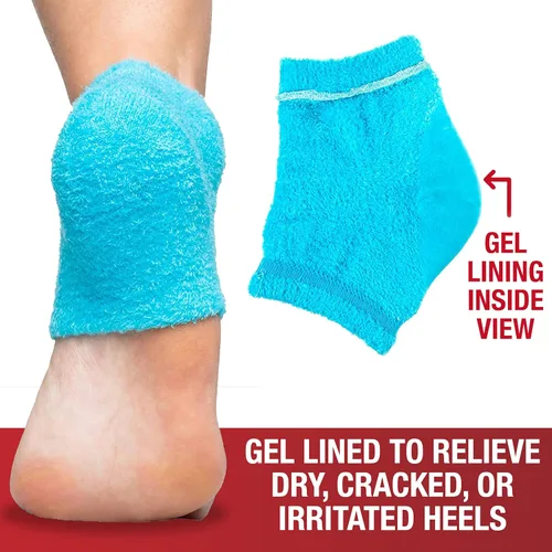 Miniatura 8 de Kerasal Ungüento curativo intensivo de la piel para reparación de pies, 1 onza y calcetines de gel hidratantes, (el embalaje puede variar)