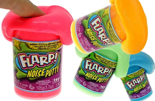 Miniatura 5 de JA-RU Flarp - Masilla de ruido perfumada (1 unidad surtida) Juguetes sensoriales esponjosos para Pascua, TDAH, autismo, juguete para el estrés, gran