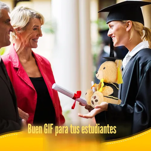 Miniatura 7 de Chalyna Oso de graduación de 10 pulgadas con sombrero, diploma y girasol, regalo de preescolar para niños, estudiantes, amigos y familiares