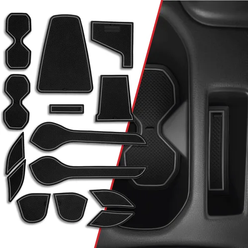 CupHolderHero Compatible con accesorios Nissan Leaf 2018-2024 – Insertos interiores antideslizantes antipolvo para portavasos de alta calidad,