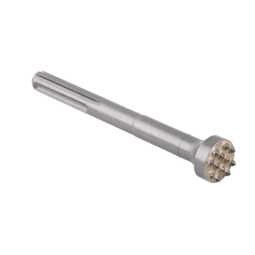 Miniatura 9 de SDS Plus - Herramienta de buje de 16 puntas, 6 x 1-1/4 pulgadas, cabeza cuadrada, revestimiento de rugosidad para hormigón, quitar broca de buje