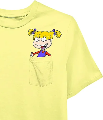 Miniatura 6 de Nickelodeon - Camiseta de manga corta para mujer de los años 90