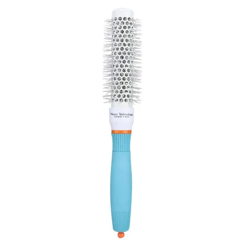 Miniatura 8 de GOTOTOP Cepillo de pelo redondo con aceite marroquí, tubo de aluminio 25#, tecnología iónica de cerámica nano térmica, adecuado para todo