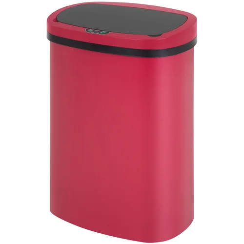 Miniatura 15 de Cubo de basura de 13 galones (50 litros) para cocina con tapa, sensor automático, sin tocar, acero inoxidable, para baño, dormitorio, oficina