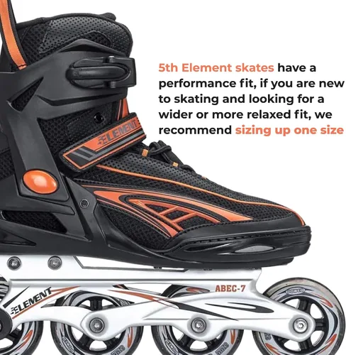 Miniatura 2 de Panther - Patines en línea para hombre con correa ajustable, ruedas de 3.228 in, ajuste suave para comodidad Patines de larga distancia Roller