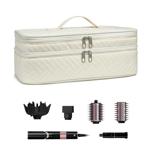 Miniatura 11 de Funda de transporte de doble capa para secador de pelo Revlon de un solo paso, bolsa de viaje para voluminizador/moldeador de cabello, caja