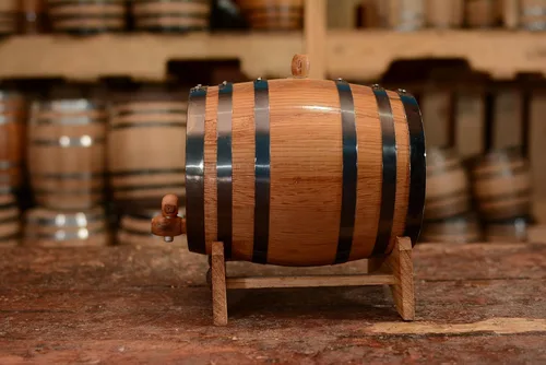 Miniatura 3 de Barril de whisky personalizado – Barril de vino personalizado – Barril de roble grabado de 2 litros Envejece tu propio tequila, whisky, ron