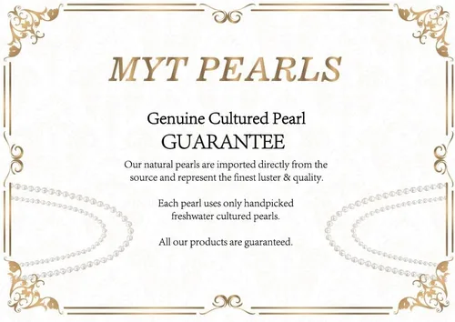 Miniatura 8 de Pendientes de perlas reales de agua dulce pendientes de perlas de calidad para mujer