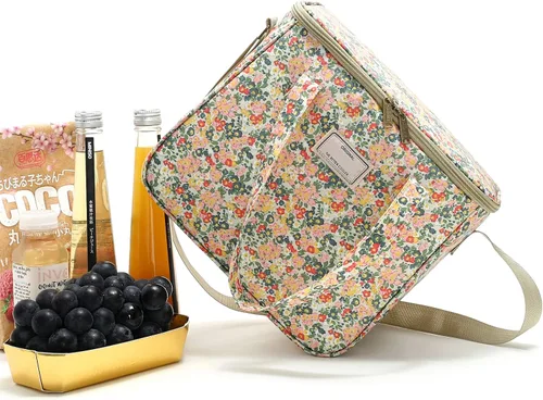Miniatura 6 de Nanxson Bolsas de almuerzo reutilizables, aisladas, a prueba de fugas, enfriadoras para adultos, hombres y mujeres, para el trabajo, viajes, picnic