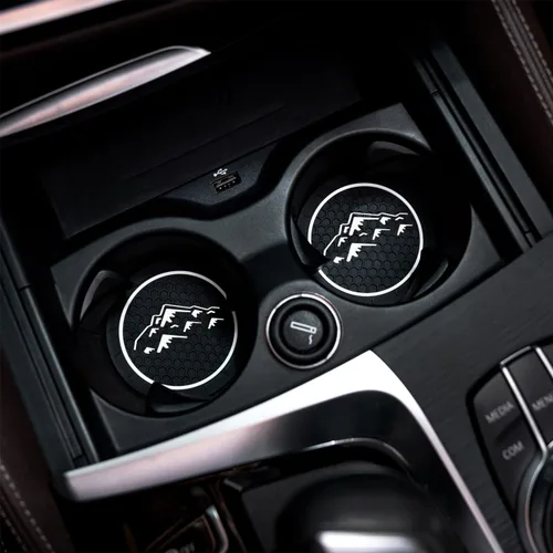 Miniatura 2 de 2 unidades de 2.75 pulgadas de diámetro, inserto para portavasos ovalado, resistente, para coche, camioneta, SUV, 5.7L, para viajes en automóvil