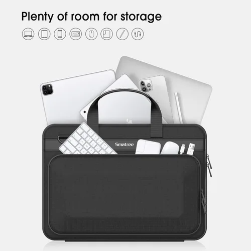 Miniatura 4 de Smatree Funda rígida para laptop de 14.2 pulgadas Apple MacBook Pro M5 2026/M5 2025/M4 2024/M3 2023 A2918, MacBook Air M4 2025/M3 2024/2022, bolsa