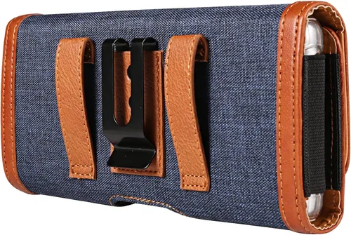 Miniatura 2 de Funda de nailon para teléfono celular compatible con iPhone 16 Pro Max 16 Plus Galaxy S24 Ultra S24+ A55 A54 A35 A25 A15 A14 Moto G Power Stylus
