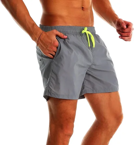 Miniatura 2 de YnimioAOX Traje de baño para hombre, de secado rápido, pantalones cortos de playa