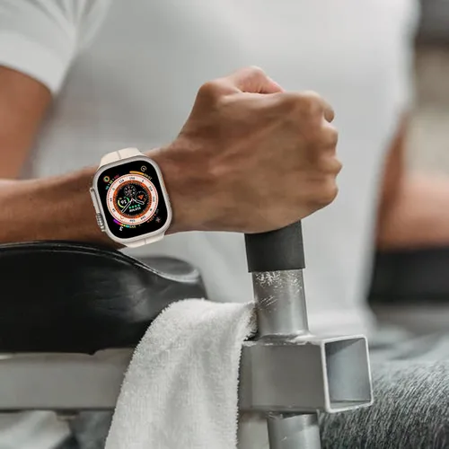 Miniatura 6 de Miimall Correa de silicona para Apple Watch de 1.496 pulgadas, 1.575 pulgadas, 1.614 pulgadas, para mujeres y hombres, hebilla magnética