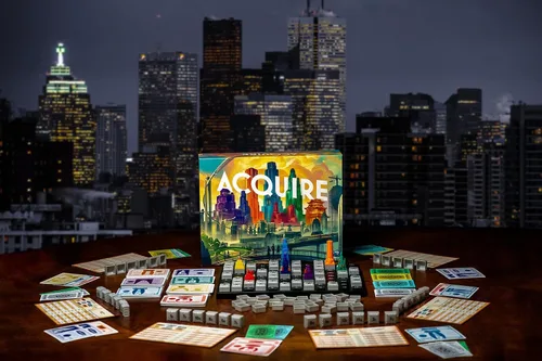 Miniatura 3 de Renegade Game Studios Juego de Mesa de Estrategia Acquire para 2-6 Jugadores, Edades 12+ con 2 Modos de Juego