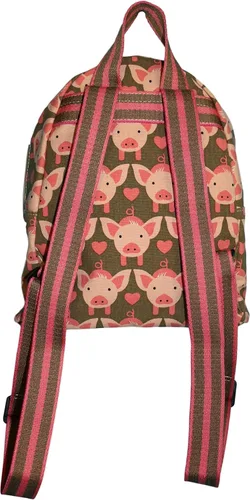 Miniatura 2 de Bungalow 360 Mini mochila para adultos, Cerdo, Mochila pequeña estilo mini