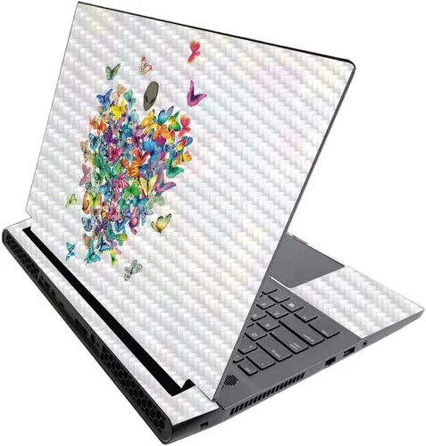 Miniatura 299 de MightySkins - Skin brillante con purpurina para Alienware M17 R3 (2020) y M17 R4 (2021) - Diversión de los años 90 Acabado duradero con purpurina