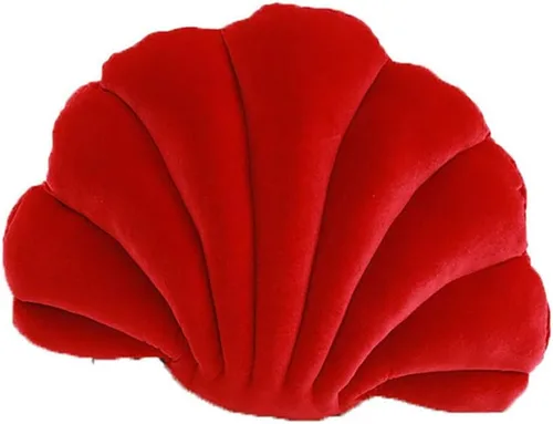 Miniatura 6 de Almohada decorativa de terciopelo SeaShell para cama, sofá, hogar, oficina, algodón