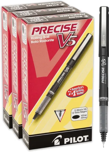 Lapicera Roller Ball Pilot Precise V5., Negro