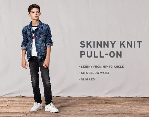 Miniatura 6 de Levi's Pantalones de mezclilla ajustados para bebé niño