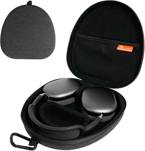 Miniatura 10 de Funda de viaje Sleep Mode para AirPods Max, funda rígida de transporte GEVO para auriculares Apple AirPods Max, bolsa de almacenamiento portátil Azul