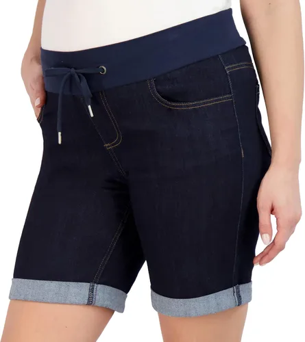 Miniatura 7 de Women's Maternity Shorts Double Roll Cuff - Mom Comfy Activewear, Pregnancy Clothes for Summer, BCI Certified