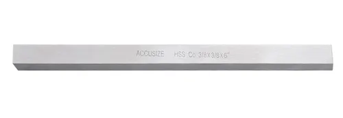 Miniatura 13 de Accusize Industrial Tools 1/2 x 1/2 x 4 pulg. (Ancho por Altura por TOL) Broca de herramienta HSS+5% M35 Cobalto para torno, 5095-0032