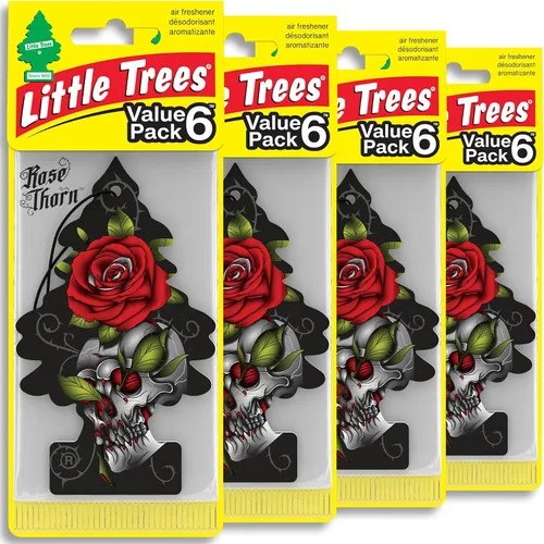 Miniatura 36 de Little Trees - Ambientador de árbol colgante que proporciona un aroma de larga duración para tu hogar o tu auto. Aroma Bayside Breeze, 24