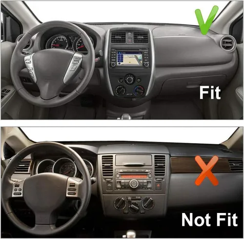 Miniatura 3 de Coche auto cubierta de tablero interior tablero Mat para Nissan Versa 2012-2018