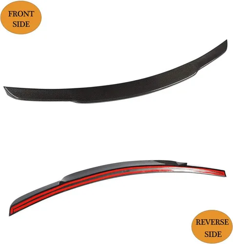 Miniatura 4 de Alerón de maletero de fibra de carbono para Mercedes Benz S Class W222 Sedan 2014-2019 S400 S450 S500 S550 S560 S600 S63 S65 AMG Tapa trasera